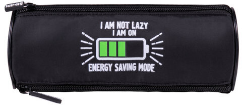 Пенал BRAUBERG, 3 отделения, нейлон, 21х7х7 см, "Battery", 270843