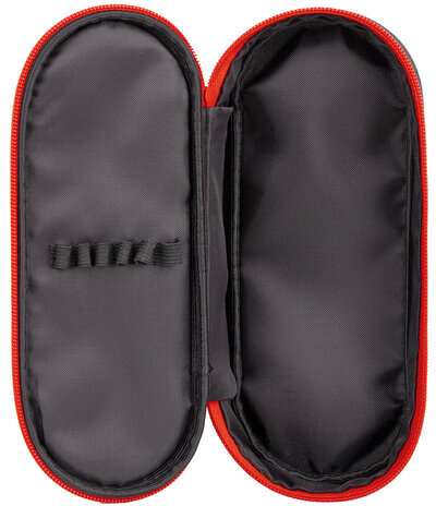 Пенал-футляр BRAUBERG, 1 отделение, полиэстер, органайзер, 21х9х5 см, "Keep out", 271035