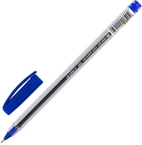 Ручка шариковая масляная STAFF Basic "OBP-306", СИНЯЯ, игольчатый узел 0,7 мм, линия письма 0,35 мм, 143009