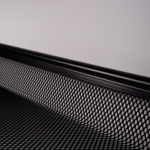 Полка для обуви "Женева-23", 645х270х600 мм, 3 полки, металл, чёрная, ПДО Ж23 Ч