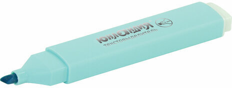 Текстовыделитель ЮНЛАНДИЯ "COLORSTAR PASTEL", БИРЮЗОВЫЙ, линия 1-4 мм, 151713
