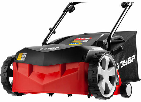 Скарификатор-аэратор электрический ЗУБР, 1000Вт, 4000 об/мин, ширина обработки 32 см, ЗСЭ-32-1000