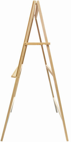 Мольберт напольный BRAUBERG ART CLASSIC "Хлопушка", планшет 60x60см, в собр.виде 60x120x5см, 190659