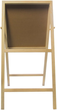 Мольберт напольный BRAUBERG ART CLASSIC "Хлопушка", планшет 60x60см, в собр.виде 60x120x5см, 190659