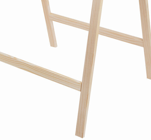 Мольберт напольный BRAUBERG ART CLASSIC "Хлопушка", планшет 60x60см, в собр.виде 60x120x5см, 190659