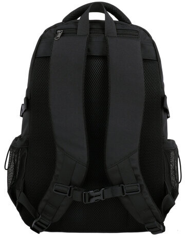 Рюкзак HEIKKI CHALLENGE (ХЕЙКИ) универсальный, 2 отделения, отделение для ноутбука, черный, 47х32х17 см, 272580