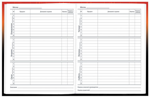 Дневник 1-11 класс 40 л., твердый, BRAUBERG, глянцевая ламинация, "Самурай", 107175