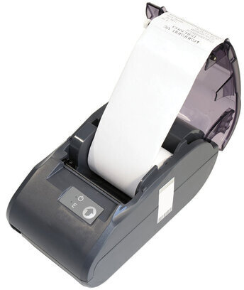 Чековая лента ТЕРМОБУМАГА 57 мм (диаметр 40 мм, длина 24 м, втулка 12 мм) КОМПЛЕКТ 18 шт., AKZENT