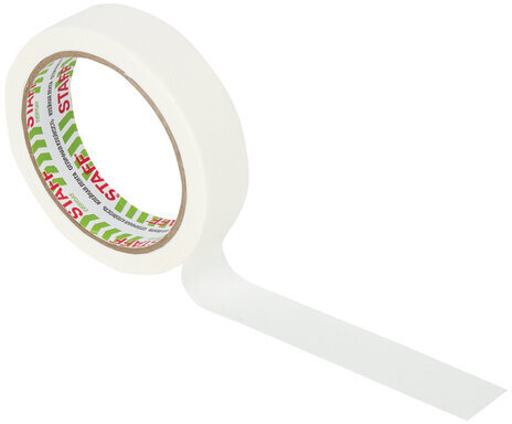 Клейкая лента малярная крепированная 25 мм x 25 м, STAFF, 229058