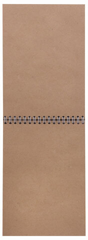 Скетчбук, крафт-бумага 80 г/м2, 145х205 мм, 50 л., гребень, жёсткая подложка, BRAUBERG ART DEBUT, 110986