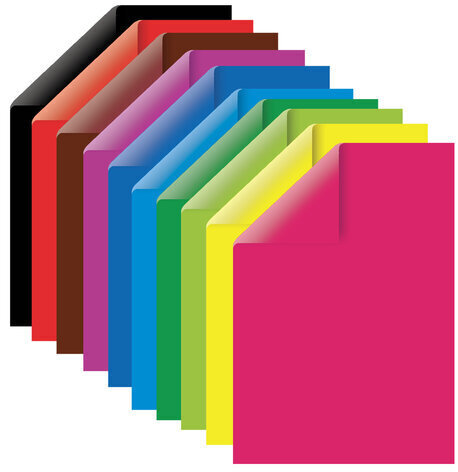 Картон цветной А4 2-сторонний МЕЛОВАННЫЙ EXTRA, 10 цветов папка, ОСТРОВ СОКРОВИЩ, 200х290 мм, 111319