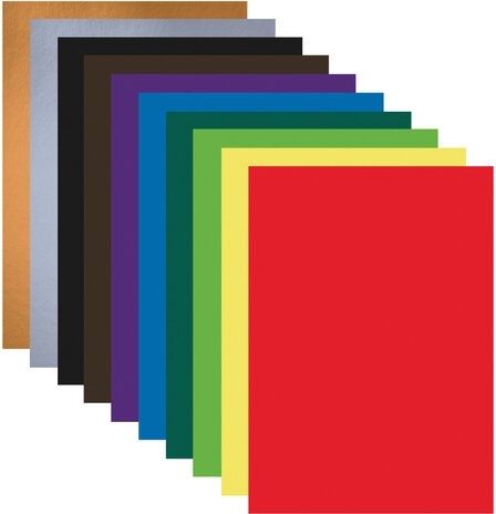 Картон цветной А4 немелованный ВОЛШЕБНЫЙ, 20 листов, 10 цветов, в папке, BRAUBERG, 200х290 мм, 113547