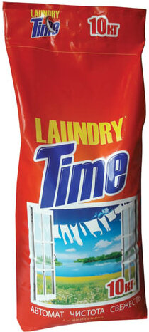 Стиральный порошок-автомат 10 кг, LAUNDRY TIME (Лондри Тайм)