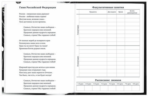 Дневник 1-11 класс 40 л., твердый, BRAUBERG, глянцевая ламинация, "Байк", 106849