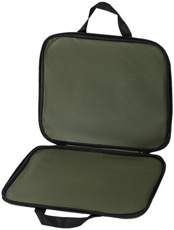 Папка на молнии с ручками STAFF EVERYDAY, А4, полиэстер, хаки, 270737