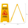 Знак предупреждающий "Внимание! Идет уборка!" пластиковый, 62х30 см, LAIMA PROFESSIONAL, 606664