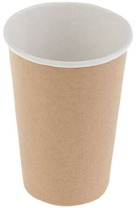 Одноразовые стаканы 300 мл, КОМПЛЕКТ 50 шт., бумажный однослойный, Craft 2.0, холодное/горячее, HUHTAMAKI, 77111200-2202
