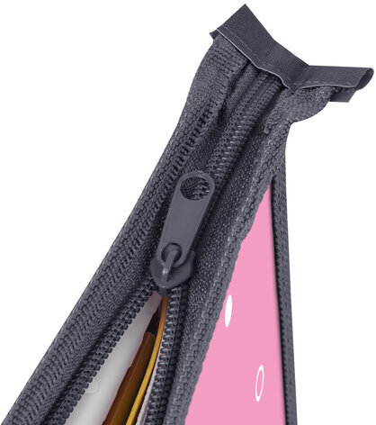 Папка для тетрадей ПИФАГОР А4, 1 отделение, картон/пластик, на молнии, "Best team", 272124