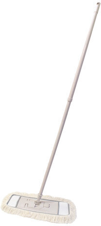 Швабра с флаундером 42 см с насадкой МОП, черенок 85-145 см, насадка МОП (608415), YORK &quot;Natural&quot;, 81670