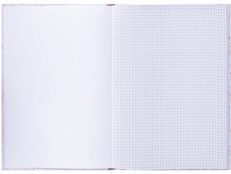 Книга учета 96 л., клетка, твердая, крафт, блок офсет, А4 (200х290 мм), STAFF, 130215