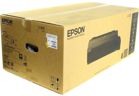 Принтер струйный EPSON L1300 А3, 30 стр./мин, 5760x1440, СНПЧ, C11CD81402