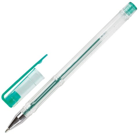 Ручки гелевые ПИФАГОР, НАБОР 6 ЦВЕТОВ, БЛЕСТКИ, корпус прозрачный, узел 0,7 мм, линия письма 0,5 мм, 142796