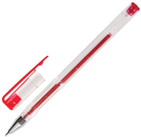 Ручки гелевые ПИФАГОР, НАБОР 6 ЦВЕТОВ, БЛЕСТКИ, корпус прозрачный, узел 0,7 мм, линия письма 0,5 мм, 142796