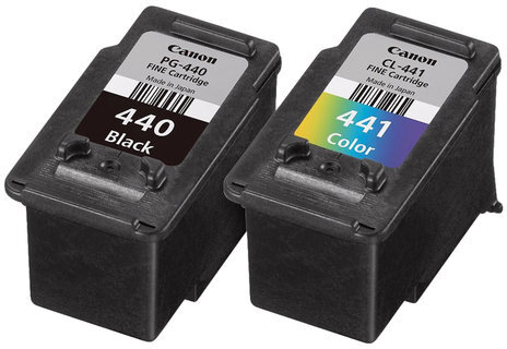 Картридж струйный CANON (PG-440/CL-441) PIXMA MG2140/MG3140, оригинальный КОМПЛЕКТ 2 цвета, 180 страниц, 5219B005