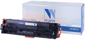 Картридж лазерный NV PRINT (NV-CF381A) для HP LJ M476dn/M476dw/M476nw, голубой, ресурс 2700 страниц