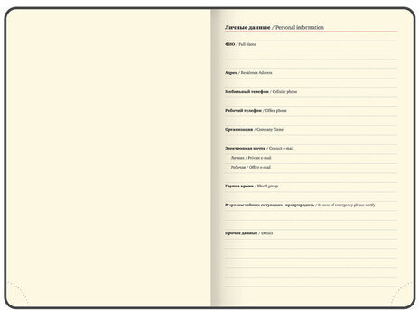 Ежедневник датированный 2025, БОЛЬШОЙ ФОРМАТ, 210х297 мм, А4, BRAUBERG "Comodo", под кожу, синий, 115735