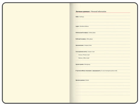 Еженедельник датированный 2025 А5 145х215 мм BRAUBERG "Comodo", под кожу, темно-коричневый, 115956
