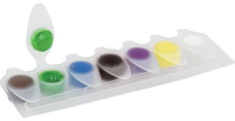 Раскраска по номерам А5, ЮНЛАНДИЯ "ЗАМОК", С АКРИЛОВЫМИ КРАСКАМИ, на картоне, кисть, 661602