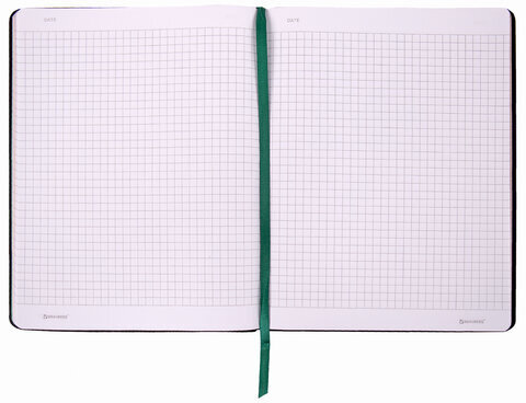 Тетрадь А5 (168х208 мм), 80 л., сшивка, клетка, под кожу, бумага 70 г/м2, фольга, BRAUBERG VISTA, "Lemon Story", 403918