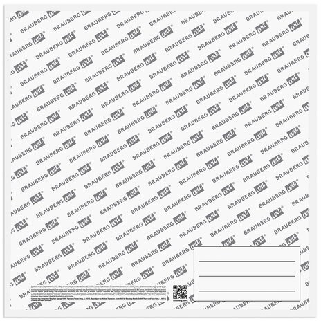 Холст на картоне (МДФ), 30х30 см, грунтованный, хлопок, мелкое зерно, BRAUBERG ART CLASSIC, 191672