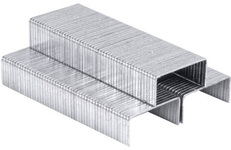 Скобы для степлера №24/6, 1000 штук, РОССИЯ, STAFF "Basic", до 30 листов, 224798