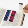 Закладки для книг с магнитом "КРАСКИ ЛЕТА", набор 6 шт., блестки, 25x196 мм, ЮНЛАНДИЯ, 111643