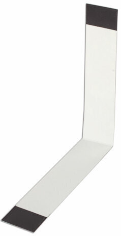 Закладки для книг с магнитом "КРАСКИ ЛЕТА", набор 6 шт., блестки, 25x196 мм, ЮНЛАНДИЯ, 111643