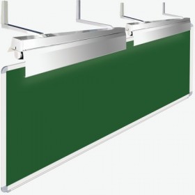 Светильники для школьной доски, комплект 2 шт., с кронштейнами и крепежом, ЛК078 1х36-04(Ш)