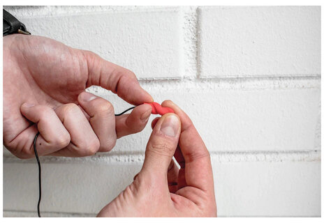 Беруши одноразовые, со шнурком, SNR 37дБ, 1 пара, пакет, JETA SAFETY, JEM21