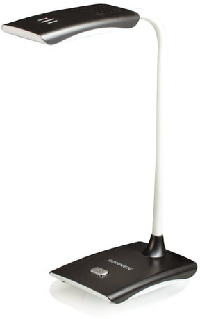 Настольная лампа-светильник SONNEN TL-LED-004-7W-12, подставка, LED, 7 Вт, черный, 235542