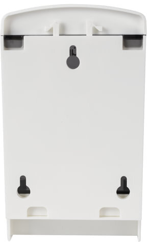 Дозатор для жидкого мыла LAIMA, НАЛИВНОЙ, 1 л, белый (тонированный), ABS-пластик, 603920