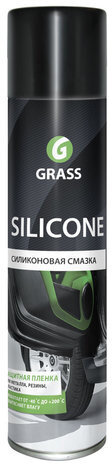 Смазка силиконовая 400 мл GRASS SILICONE, применение в офисе, быту, производстве, аэрозоль, 110206
