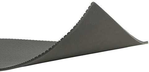 Коврик EVA / ЭВА универсальный 68х120 см ячеистый (СОТЫ) применим для кухни, ванной, прихожей, животных, авто, цвет СЕРЫЙ LAIMA, 608714