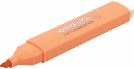 Текстовыделитель ЮНЛАНДИЯ "COLORSTAR PASTEL", ПЕРСИКОВЫЙ, линия 1-4 мм, 151715
