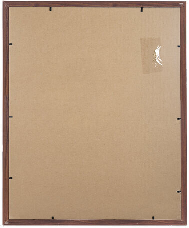 Рамка НЕБЬЮЩАЯСЯ 40х50 см, МДФ под дерево, багет 17 мм, мокко, акриловый экран, STAFF "Carven", 391222