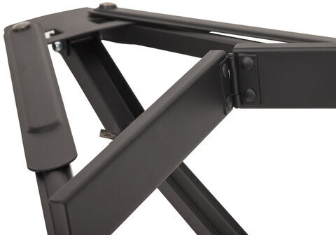 Мольберт настольный алюминиевый складной, 56х37х38 см, в чехле, высота холста до 60 см, BRAUBERG, 192256