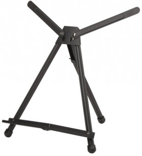 Мольберт настольный алюминиевый складной, 56х37х38 см, в чехле, высота холста до 60 см, BRAUBERG, 192256