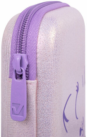 Пенал BRAUBERG SHINY, 1 отделение, 1 откидная планка, EVA, 22х13х4 см, "Cheerful", 271554