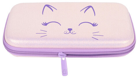 Пенал BRAUBERG SHINY, 1 отделение, 1 откидная планка, EVA, 22х13х4 см, "Cheerful", 271554