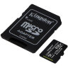 Карта памяти microSDXC 512 GB KINGSTON Canvas Select Plus UHS-I U3,100 Мб/с (class 10), адаптер, SDCS2/512GB